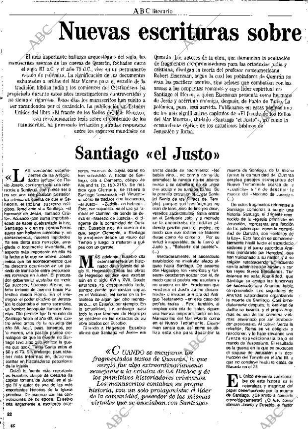 CULTURAL MADRID 27-03-1992 página 22