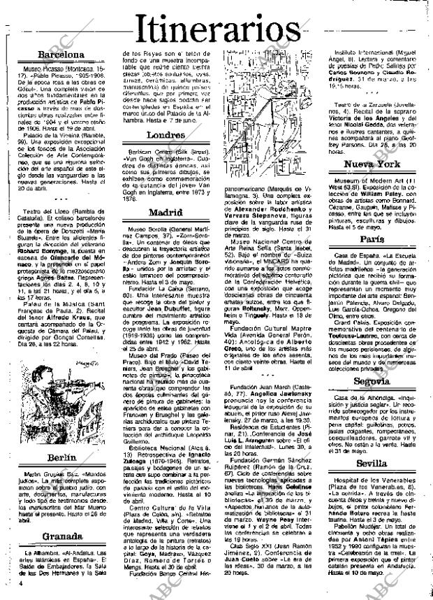CULTURAL MADRID 27-03-1992 página 4