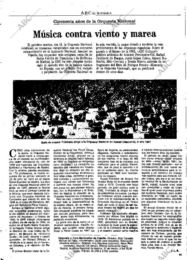 CULTURAL MADRID 27-03-1992 página 45