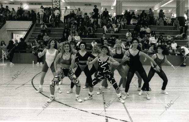 Los mejores profesionales del aerobic y el culturismo se han dado cita en un...