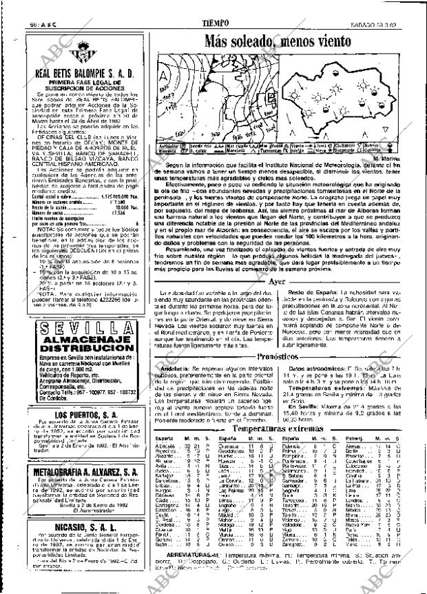 ABC SEVILLA 28-03-1992 página 66