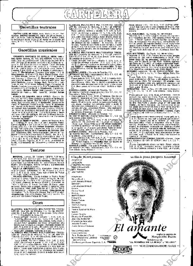 ABC SEVILLA 28-03-1992 página 85