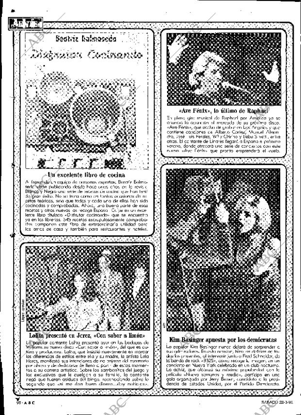 ABC SEVILLA 28-03-1992 página 98