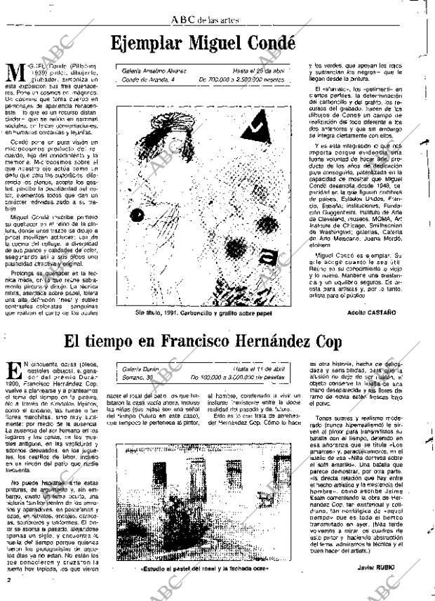 CULTURAL MADRID 03-04-1992 página 32