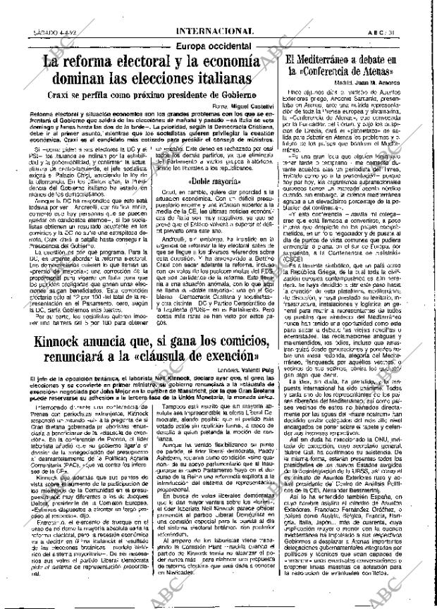 ABC MADRID 04-04-1992 página 31