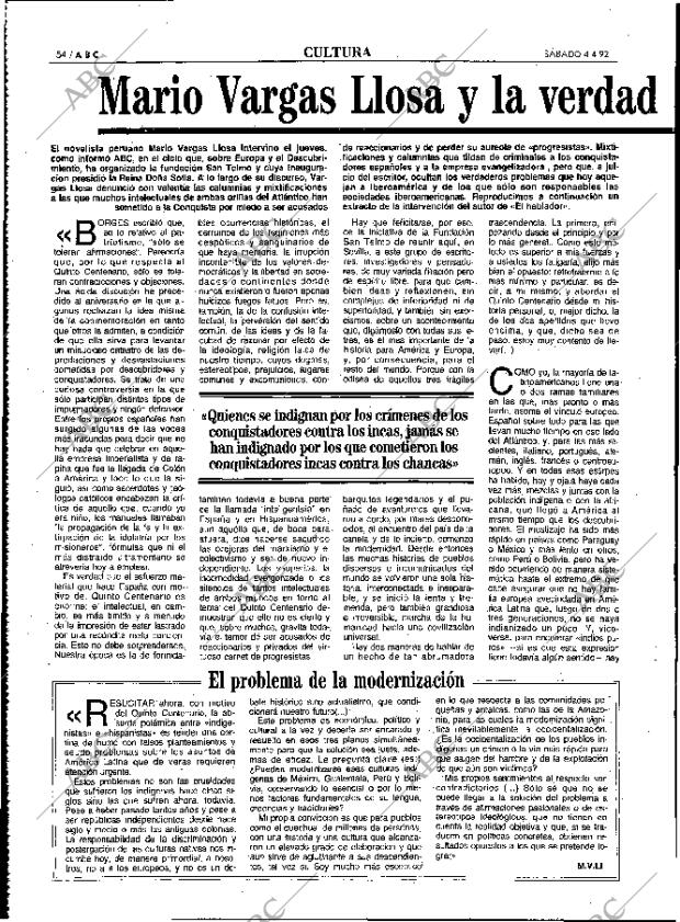 ABC MADRID 04-04-1992 página 54