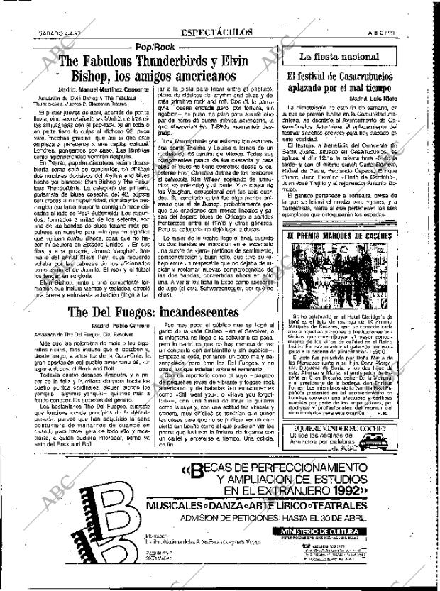 ABC MADRID 04-04-1992 página 93