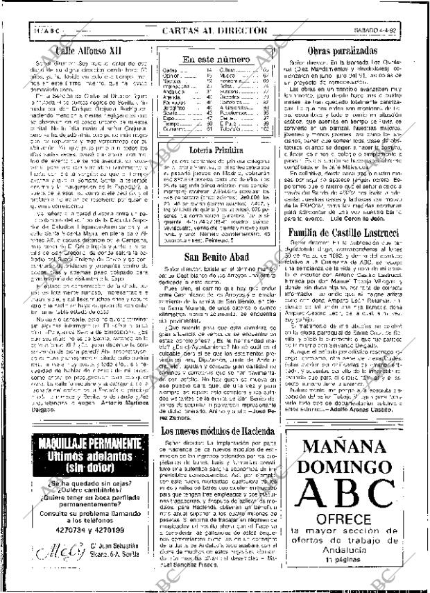 ABC SEVILLA 04-04-1992 página 14