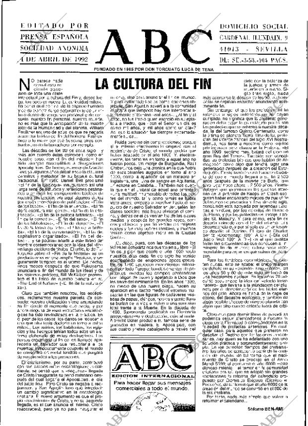 ABC SEVILLA 04-04-1992 página 3