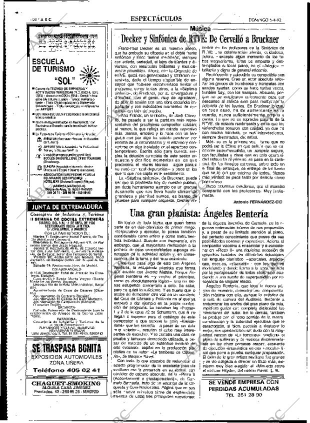 ABC MADRID 05-04-1992 página 104
