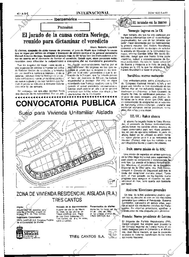 ABC MADRID 05-04-1992 página 40