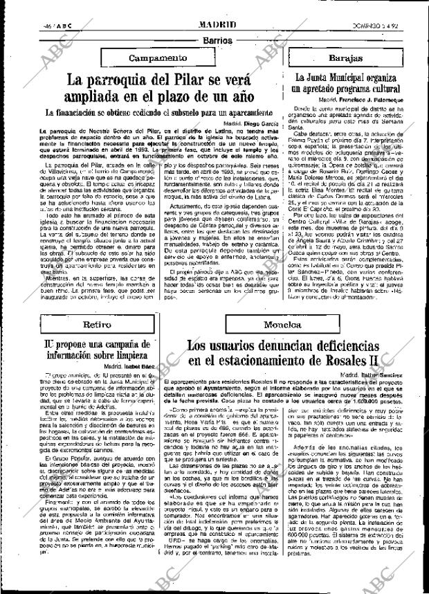 ABC MADRID 05-04-1992 página 46