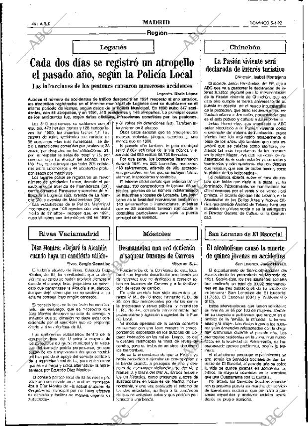 ABC MADRID 05-04-1992 página 48