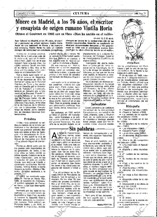 ABC MADRID 05-04-1992 página 57