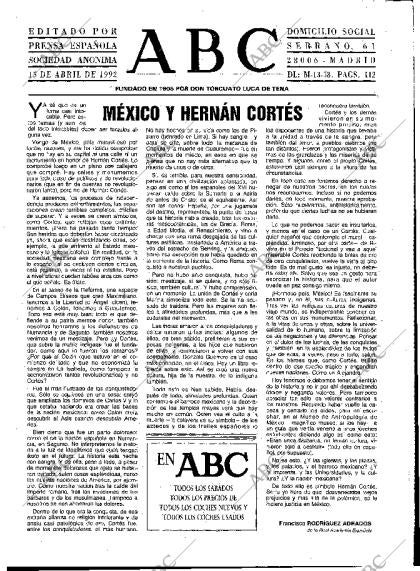 ABC MADRID 15-04-1992