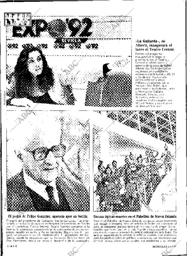 ABC SEVILLA 15-04-1992 página 6