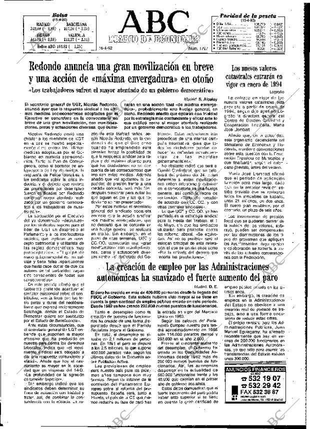 ABC MADRID 16-04-1992 página 59