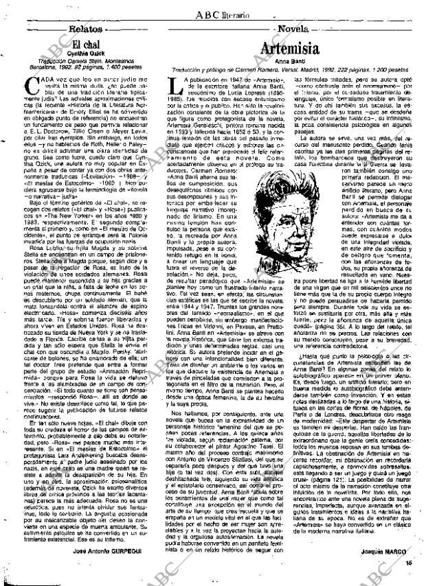 CULTURAL MADRID 17-04-1992 página 15