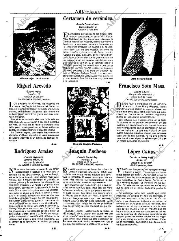 CULTURAL MADRID 17-04-1992 página 27