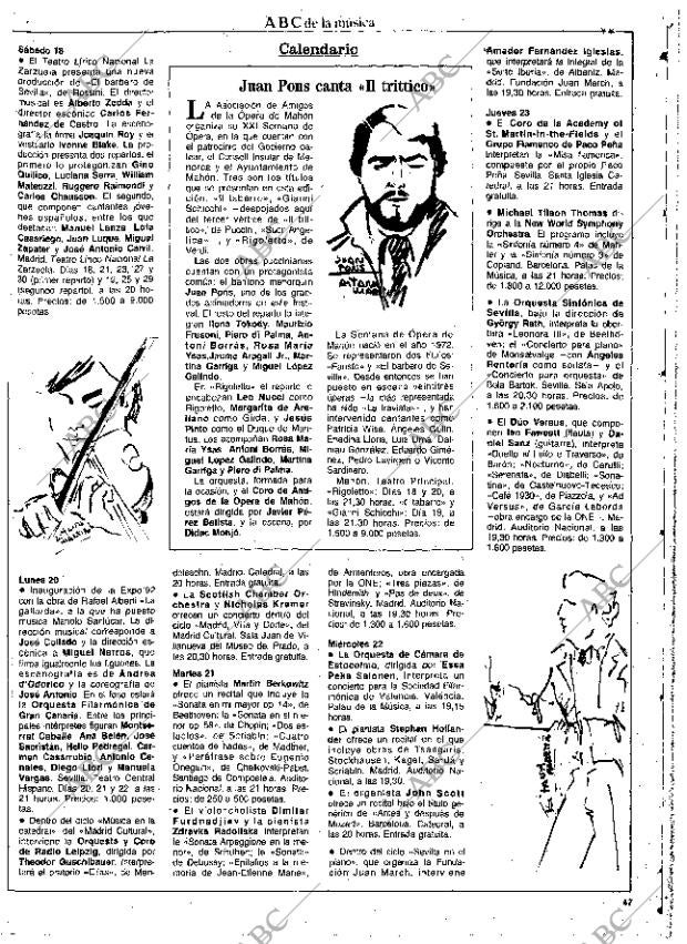 CULTURAL MADRID 17-04-1992 página 47