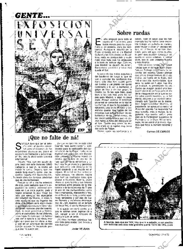 ABC MADRID 19-04-1992 página 114