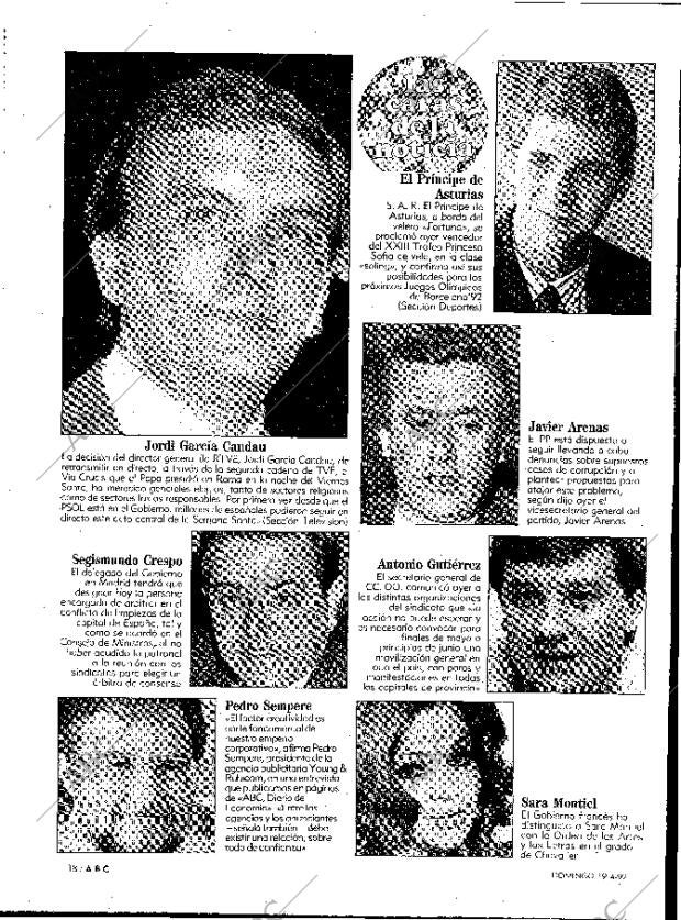 ABC MADRID 19-04-1992 página 18