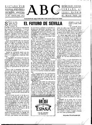 ABC MADRID 19-04-1992 página 3