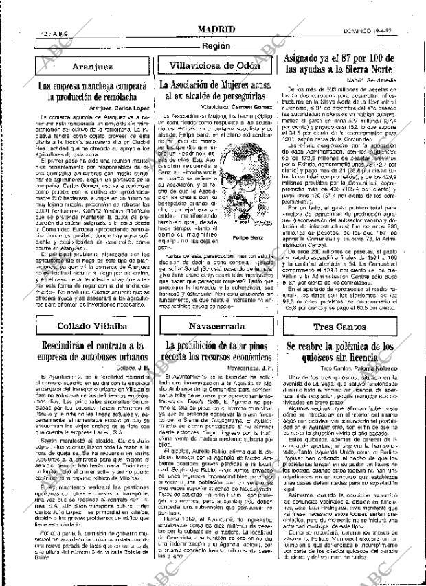 ABC MADRID 19-04-1992 página 42