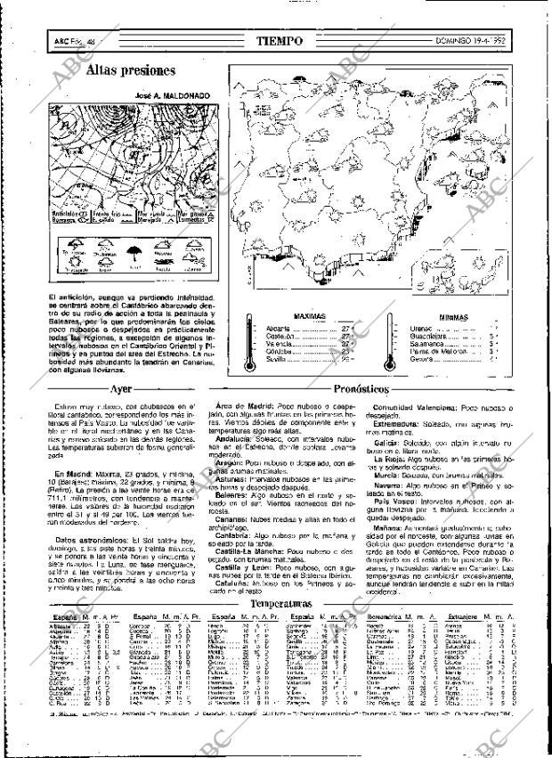ABC MADRID 19-04-1992 página 48