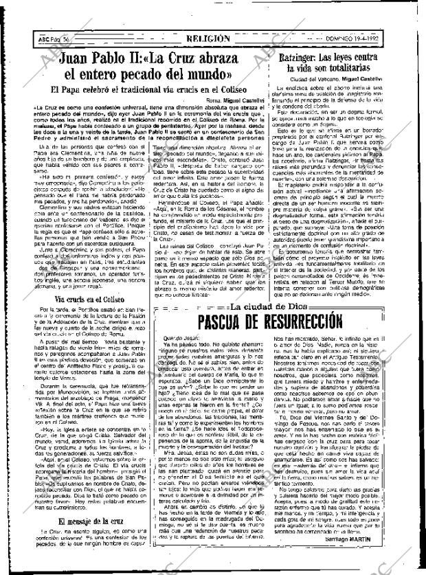 ABC MADRID 19-04-1992 página 56