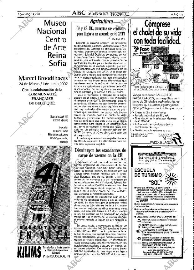 ABC MADRID 19-04-1992 página 71
