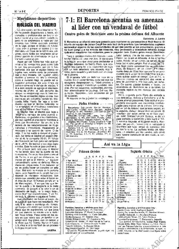 ABC MADRID 19-04-1992 página 80