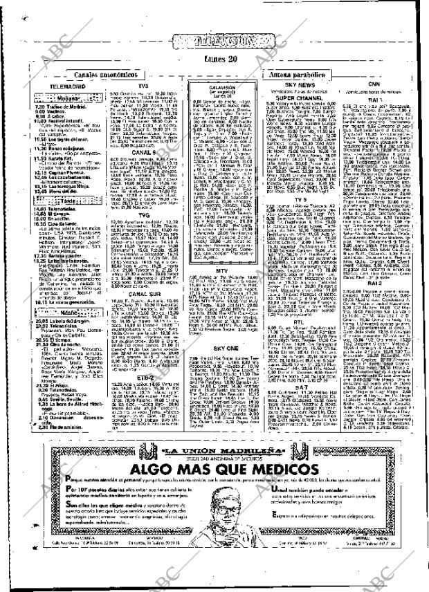ABC MADRID 20-04-1992 página 158
