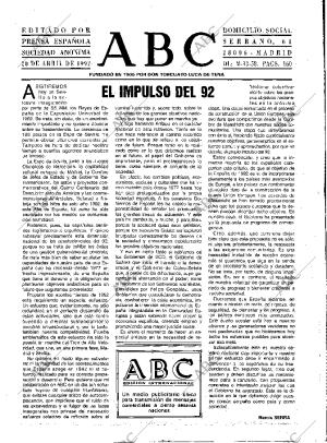 ABC MADRID 20-04-1992 página 3