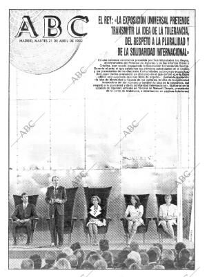 ABC MADRID 21-04-1992 página 1