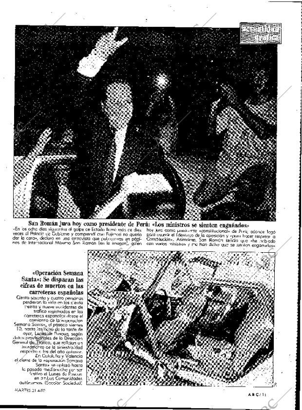ABC MADRID 21-04-1992 página 11