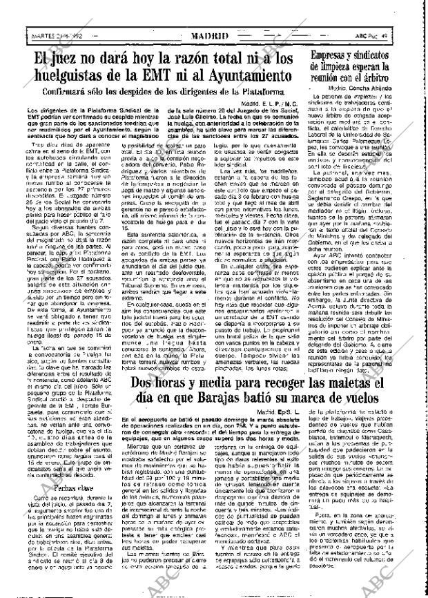 ABC MADRID 21-04-1992 página 49