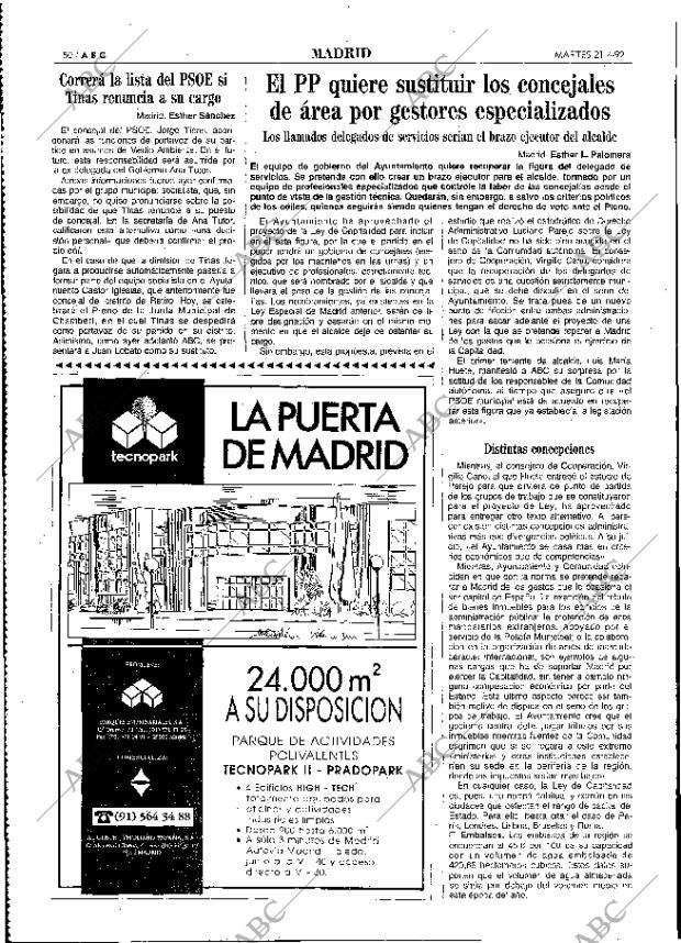 ABC MADRID 21-04-1992 página 50