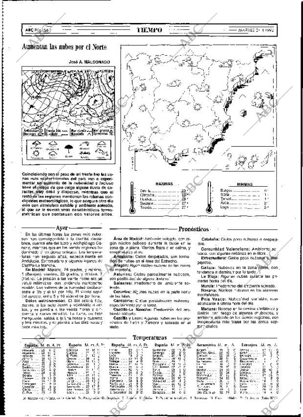 ABC MADRID 21-04-1992 página 56
