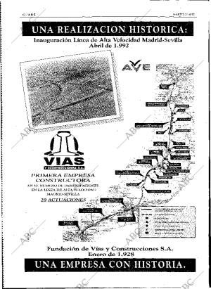 ABC MADRID 21-04-1992 página 62