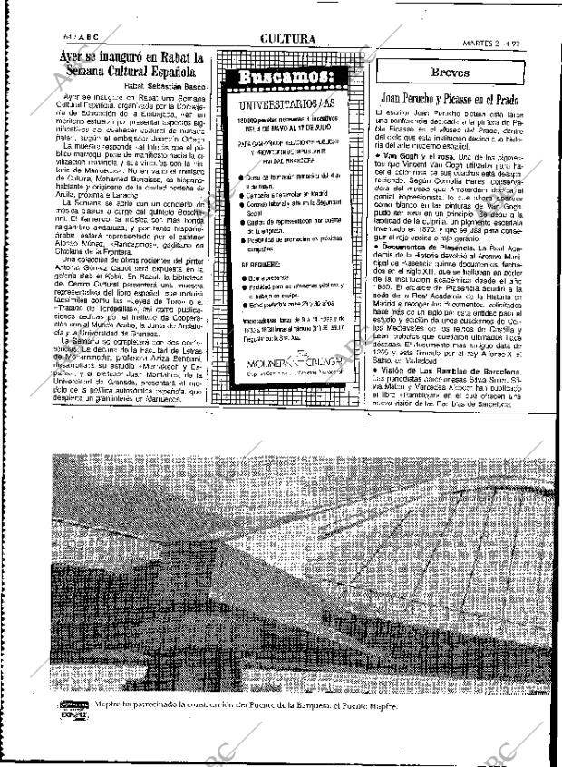 ABC MADRID 21-04-1992 página 64