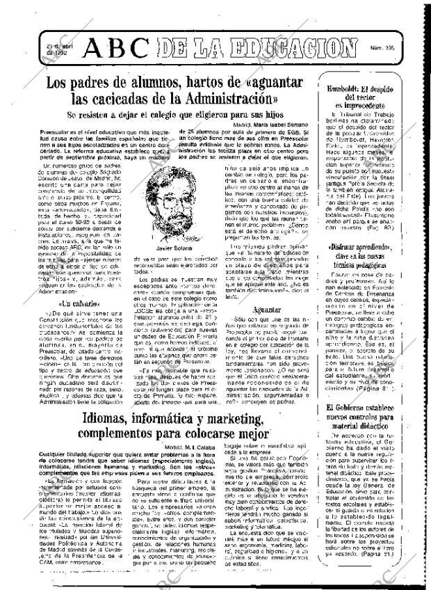 ABC MADRID 21-04-1992 página 79
