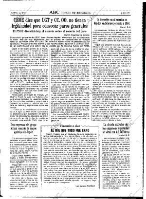 ABC MADRID 21-04-1992 página 89