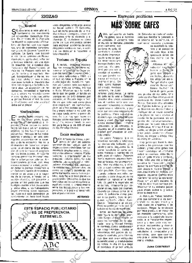 ABC SEVILLA 22-04-1992 página 21