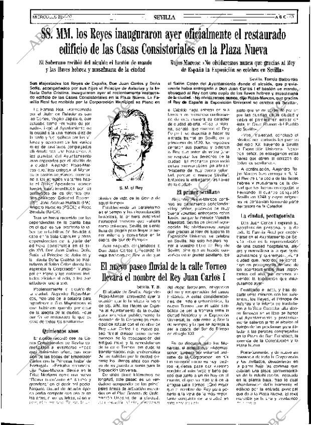 ABC SEVILLA 22-04-1992 página 43