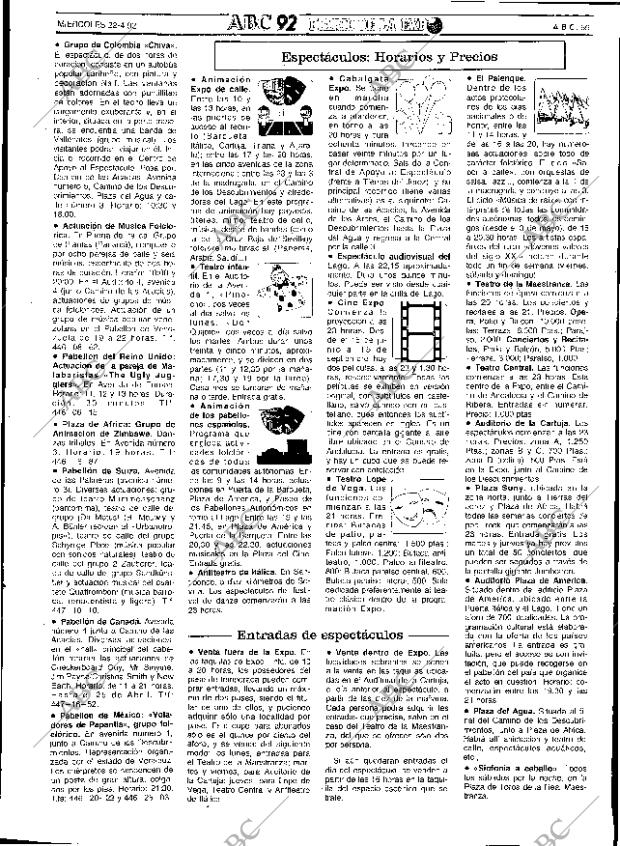 ABC SEVILLA 22-04-1992 página 59