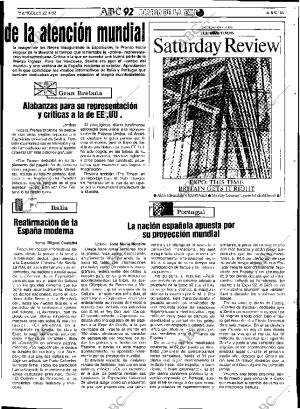 ABC SEVILLA 22-04-1992 página 65