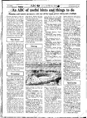 ABC SEVILLA 22-04-1992 página 72