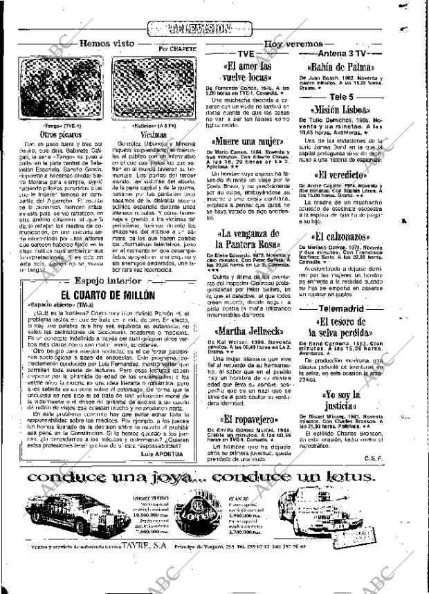 ABC MADRID 23-04-1992 página 133