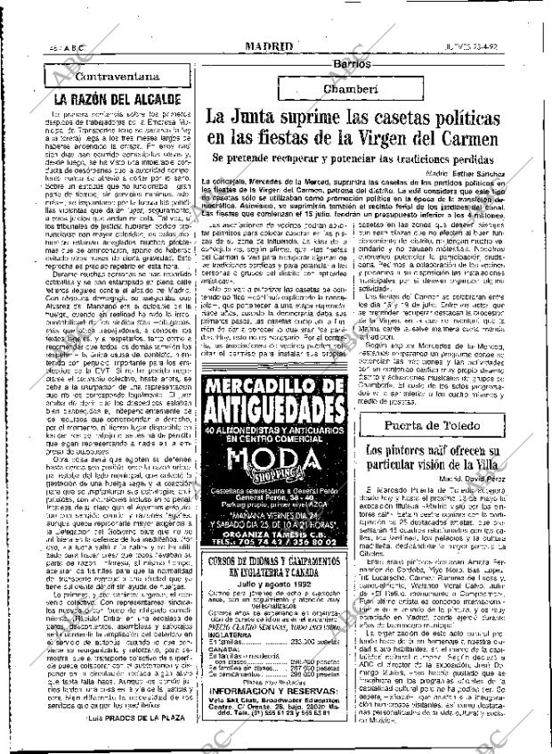 ABC MADRID 23-04-1992 página 46